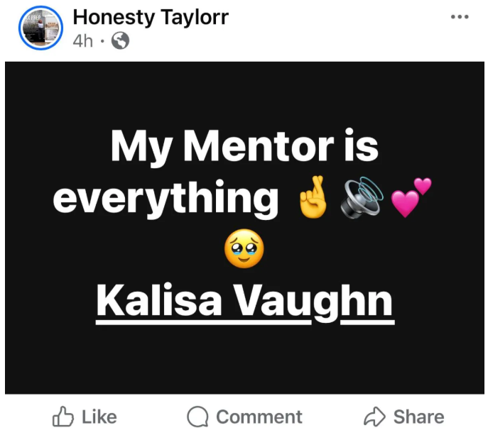 Testimonial from Honesty Taylorr